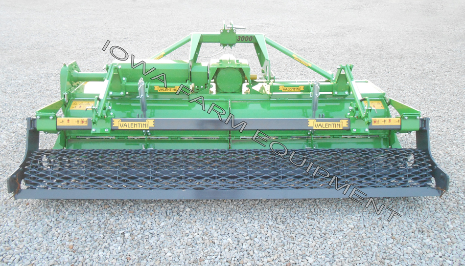 Valentini U3000 3 Point Rotary Tillers